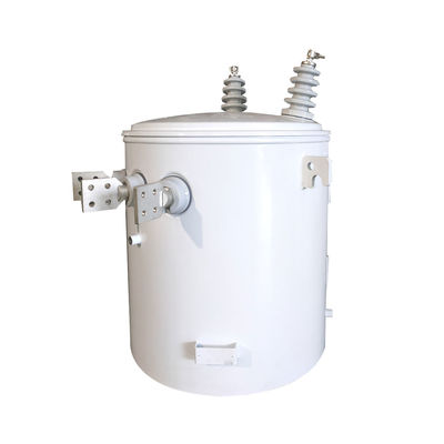 خرید 75Kva واحد فاز قطب نصب شده ترانسفورماتور خارج از روغن غوطه ور 34.5Kv تولید آنلاین