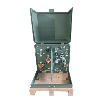 خرید ترانسفورماتور توزیع نصب شده در پد تک فاز 167Kva 12470v تا 240v استاندارد IEEE ANSI DOE تولید آنلاین