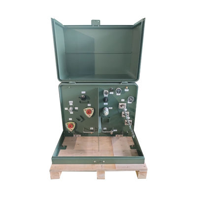 خرید DOE 100kva واحد فاز پد نصب شده ترانسفورماتور توزیع 12470V تولید آنلاین