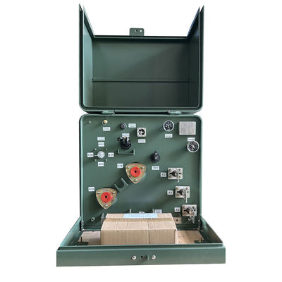 خرید ترانسفورماتور نصب شده بر روی یک پد تک فاز 167Kva تولید آنلاین