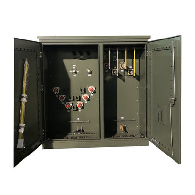 خرید 300 Kva سه فاز پد نصب شده ترانسفورماتور روغن غوطه ور 12470V تا 480V ANSI IEEE تولید آنلاین