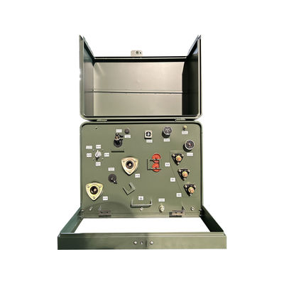 خرید 200KVA تک فاز پد نصب شده ترانسفورموری توزیع 34500V به 120/240V تولید آنلاین