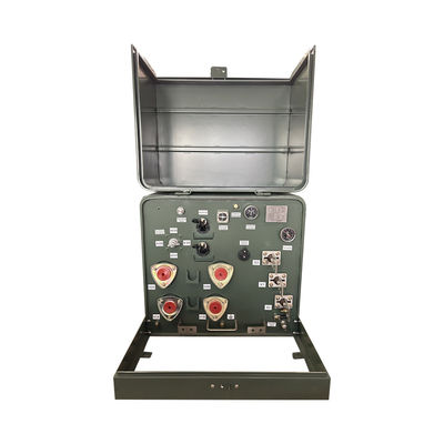 خرید 37.5kva  Single Phase Pad Mounted Distribution Transformer Oil Immersed 12000v To 240v 304 Stainless Stee تولید آنلاین