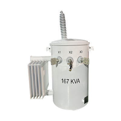 خرید ترانسفورماتور توزیع تک فاز دو طرفه 167Kva 34.5KV تا 120V تولید آنلاین