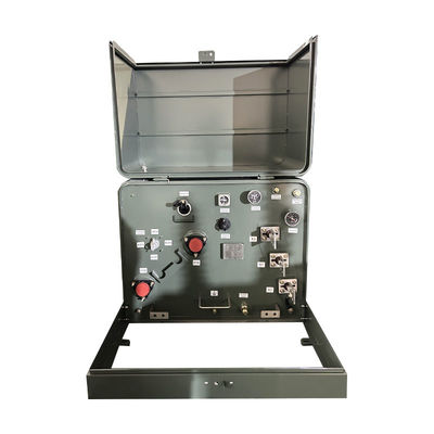 خرید 167 KVA واحد فاز پد نصب شده توزیع برق ترانسفورماتور استاندارد IEEE ANSI 34.5KV تا 240/120V تولید آنلاین