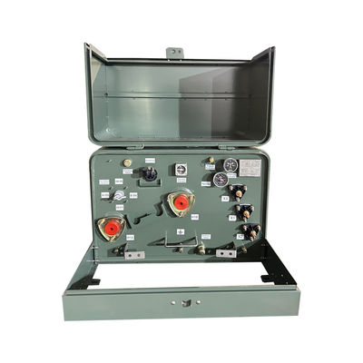 خرید استاندارد ANSI IEEE 50kva 12.47kv پیچ های مس یک مرحله ای ترانسفورماتور نصب شده برای مسکونی تولید آنلاین