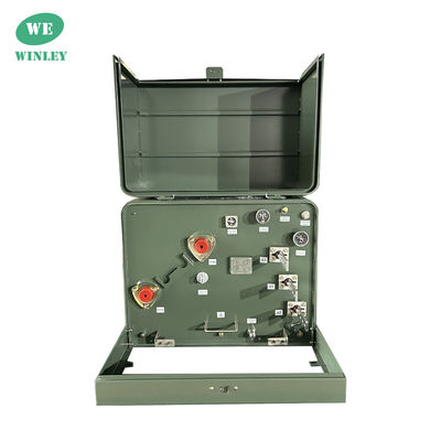 خرید 167Kva واحد مرحله پد نصب ترانسفورماتور روغن مسکونی پر 34.5KV مایع پر تولید آنلاین