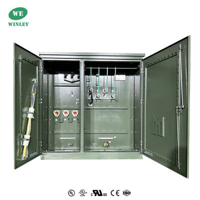 خرید 2100Kva سه فاز پد نصب ترانسفورماتور روغن غوطه ور توزیع 13800 تا 480V IEEE C57 تولید آنلاین