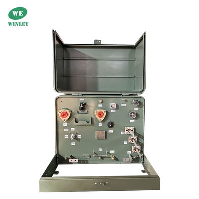 خرید 25 kVA Single-Phase Pad Mounted Distribution Transformer 12.47KV To 120V  Meets DOE 2016  CSA ANSI IEEE Standards تولید آنلاین