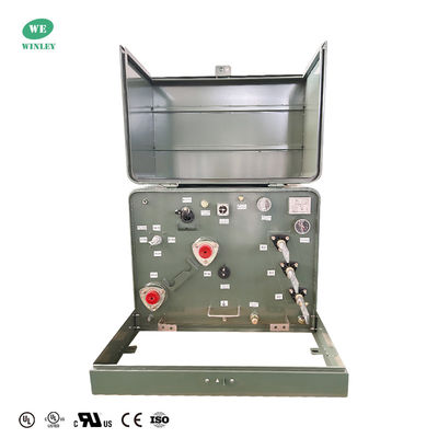 خرید UL فهرست شده 167kVA یک فاز پد نصب ترانسفورم 13800V تا 120V ترانسفورم توزیع غوطه ور روغن استانداردهای ANSI IEEE تولید آنلاین