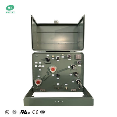 خرید ترانسفورماتور تک فاز 125Kva 12470V ترانسفورماتور برق قیمت کارخانه مطابق با استانداردهای ANSI / IEEE CSA تولید آنلاین