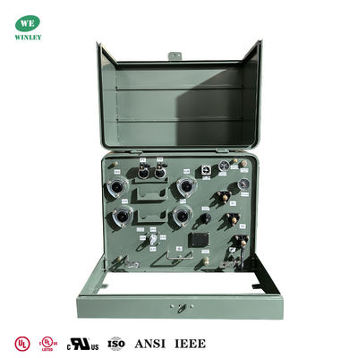 خرید ترانسفورماتور نصب شده بر روی پد 100kva تولید آنلاین