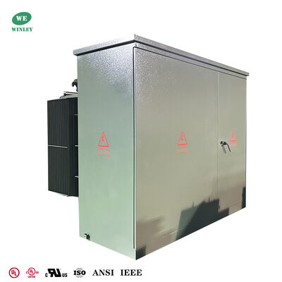 خرید روغن ترانسفورماتور سه فاز نصب شده نوع 1500kva 34500V تا 208V ترانسفورماتور الکتریکی مسکونی تولید آنلاین