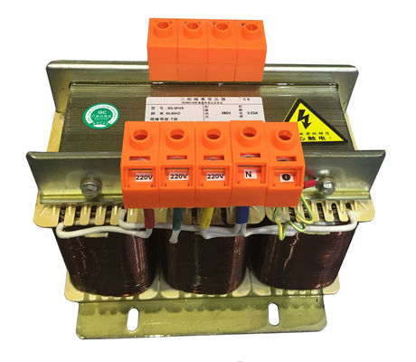 خرید ترانسفورماتور سه فاز ایزوله 5KVA 400V 60Hz EN61558 تولید آنلاین