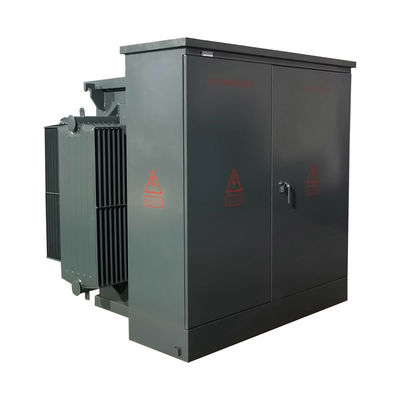 ترانسفورماتور 500KVA 3 فاز در فضای باز 10KV روغن غوطه ور پایه پایه
