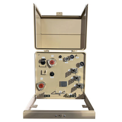 روغن غوطه ور 50KVA یک فاز پد نصب ترانسفورماتور 120 240V
