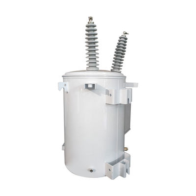 25kva واحد فاز روغن غوطه ور قطب توزیع نصب ترانسفورماتور 12.4Kv به 240V