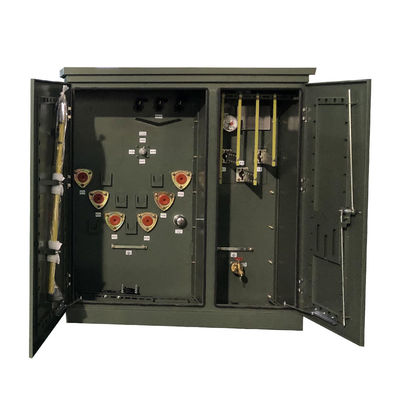 1000 Kva سه فاز پد نصب شده مرحله پایین توزیع ترانسفورماتور 4160v به 480v