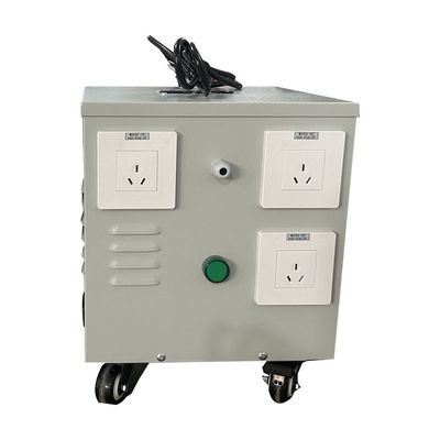 2kva واحد فاز خشک نوع جداسازی ترانسفورمور قدم پایین 220V به 110V