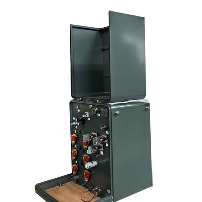 100KVA یک مرحله پد نصب ترانسفورماتور روغن غوطه ور قدرت توزیع الکتریکی ترانسفورماتور
