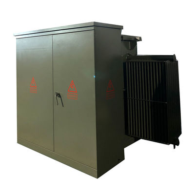 سه فاز 2000kva روغن غوطه ور باد الکتریکی نصب ترانسفورم 24940V به 480V NEMA 3R