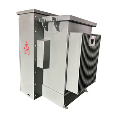 150 Kva سه فاز پد نصب شده ترانسفورماتور الکتریکی رادیال تغذیه قدم پایین 12470V به 208V