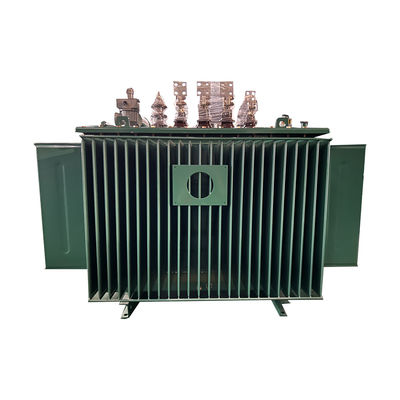 S13 500kva ترانسفورماتور توزیع برق سه فاز فرو رفته در روغن 13.8kv تا 480v