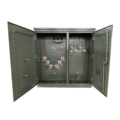 اندازه ترانسفورماتور 3 فاز نصب شده 3000Kva Step-Down 12000V تا 630Y/364