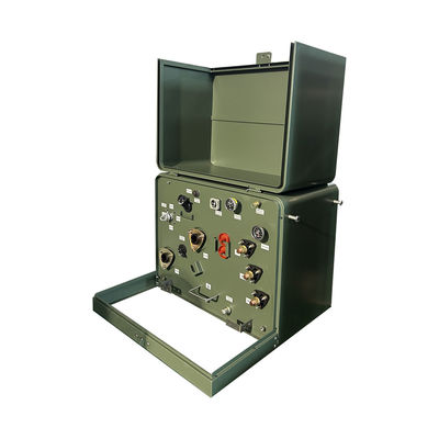 یک مرحله پد نصب شده ترانسفورماتور روغن غوطه ور شد 12470V تا 240V سازنده 167KVA