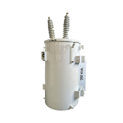 50kva واحد فاز قطب برق ترانسفورماتور توزیع 12470v به 120v