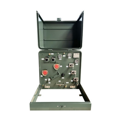 75KVA یک فاز پد نصب شده ترانسفورماتور در فضای باز ANSI C57 24.94V تا 120V