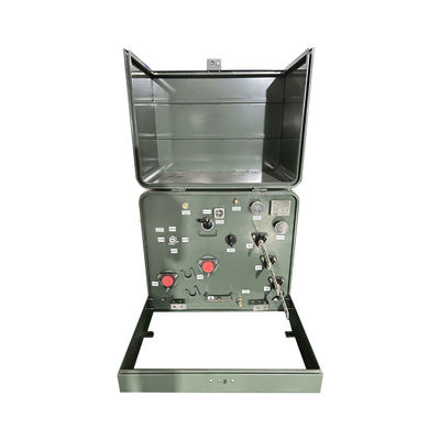 75kva Single Phase Pad Mounted Transformer Loop Feed 34500GrdY/19950 تا 240/120V دو طرفه پیچ و تاب