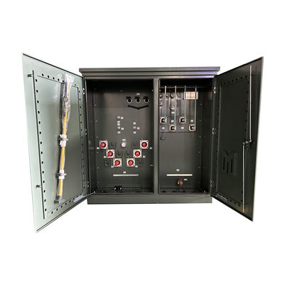 1000 KVA ترانسفورماتور سه فاز نصب شده در پد 34500V تا 480Y/277 گواهینامه UL