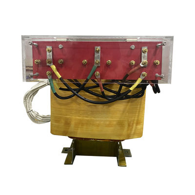 100KVA سه فاز ولتاژ بالا نوع خشک صفحه ترانسفورمور 480V تا 13.8KV کلاس H