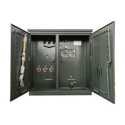 ترانسفورماتور نصب شده در پد 750kva 3 فاز 8320V تا 480Y گواهینامه UL Doe2016 استاندارد های ANSI IEEE