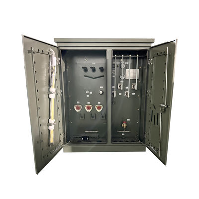 150kva سه فاز پد نصب شده ترانسفورمور تغذیه شعاعی 12470V تا 208Y گواهینامه UL