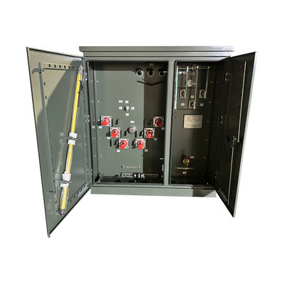 150kva Pad Mount سه فاز روغن فرو رفته توزیع ترانسفورماتور قدرت 34500V تا 208V ANSI / IEEE C57