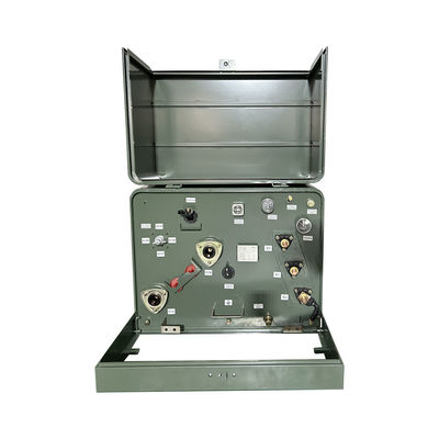 ترانسفورماتور قدرت نصب شده بر روی پد یک فاز استاندارد ANSI 167Kva 12.47 KV تا 120V aNSI IEEE