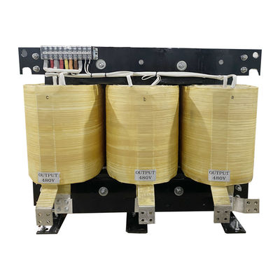 500KVA ولتاژ کم ترانسفورماتور جداسازی خشک نوع سه فاز مرحله بالا 400V به 480V