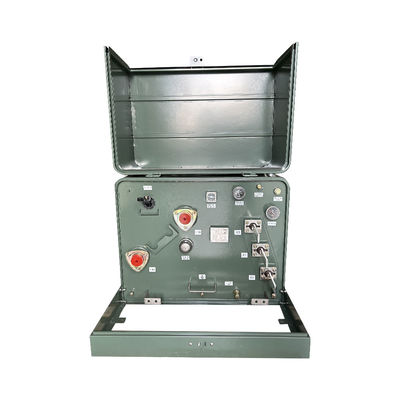 200kva Single Phase Pad Mounted Transformer Oil Submerged 5KV کلاس ANSI استاندارد IEEE