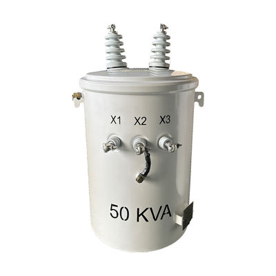 ترانسفورماتور قطب برق تک فاز 50kva ترانسفورماتورهای الکتریکی