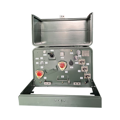 25kva Single Phase Pad Mounted Power Transformer Loop Feed 4160V تا 240V سفارشی شده
