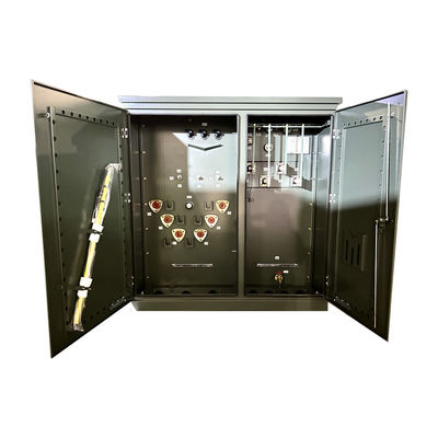 ترانسفورماتور نصب شده در پد سه فاز 2500Kva 12000V تا 120V استاندارد های ANSI IEEE UL گواهینامه