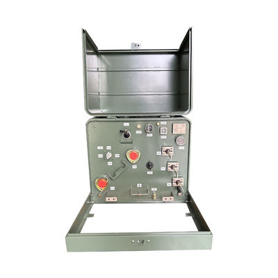 ترانسفورماتور مسکونی 100KVA تک فاز نصب شده 34.5KV تا 240V 120V دو لوله برای فضای باز
