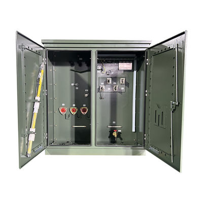 500Kva 3 فاز پد نصب ترانسفورم 2400V به 480V تغذیه شعاعی UL گواهینامه