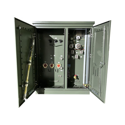 150kva سه فاز پد نصب ترانسفورماتور توزیع روغن غوطه ور 12470V و 4160V UL گواهینامه