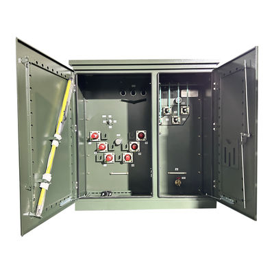 ترانسفورماتور نصب شده در پد سه فاز 500Kva استفاده شده برای مسکونی 34.5KV تا 208V UL گواهینامه