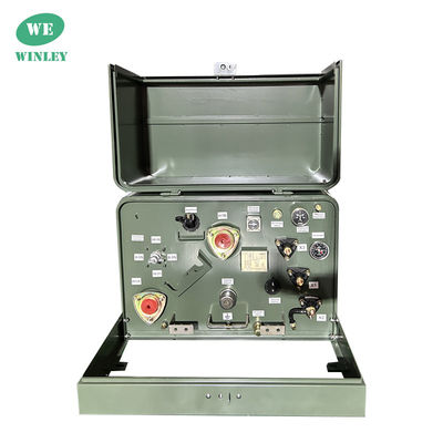 25kva Single Phase Pad Mounted Transformer 12470V & 4160V درجه بندی بهره وری 2016 DOE