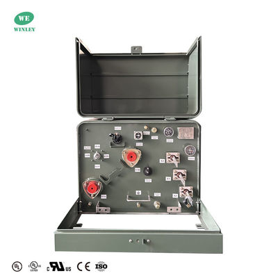 DOE 2016 استاندارد تک فاز پد نصب ترانسفورم 100 Kva13800V تا 120V UL / cUL گواهینامه