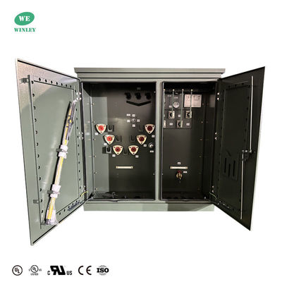ترانسفورماتور سه فاز 500Kva 8320V تا 480Y/277 Loop Feed استانداردهای ANSI / IEEE